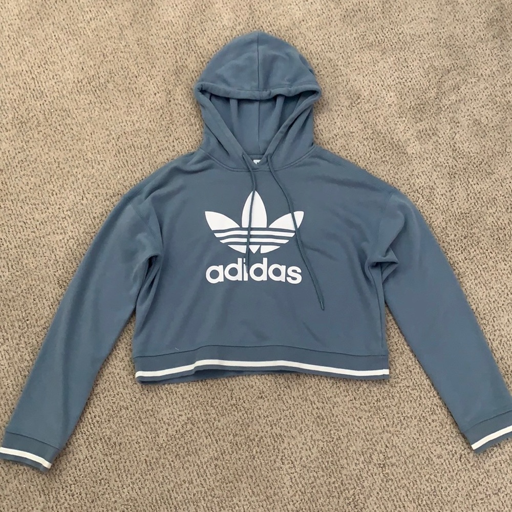 Adidas cropped hoodie